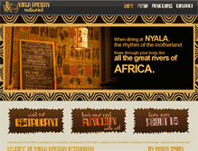 Tablet Screenshot of nyala.com.au